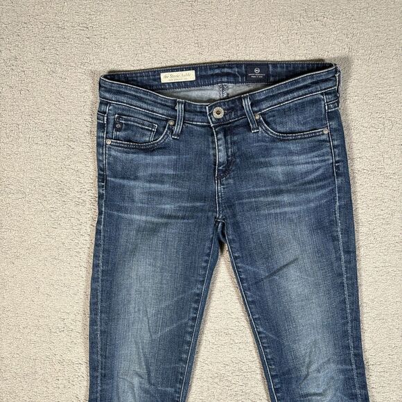 Adriano Goldschmied AG Jeans Stevie Ankle Slim Straight Women’s Fit 28x26 - Picture 2 of 10